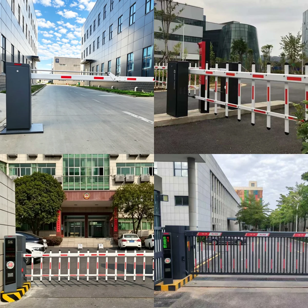 All-in-One Multi-Configuration LPR Parking System with Boom Barrier - Smart Vehicle Access Control & Automated Traffic Management Equipment