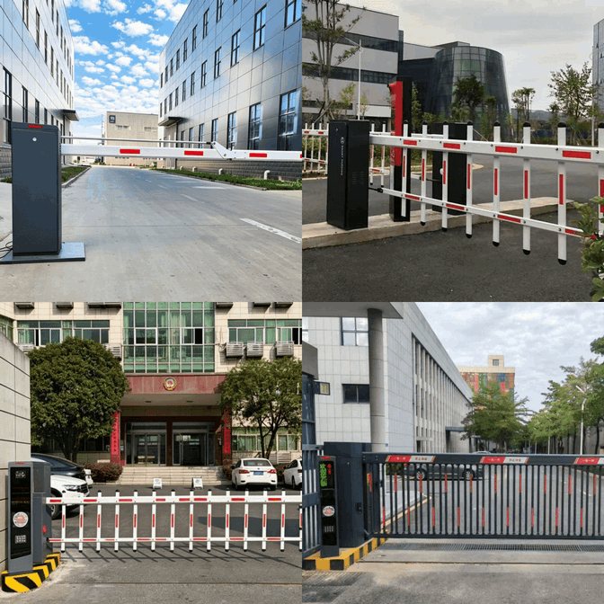 Intelligent Servo-Controlled Automatic Boom Barrier Gate with Interactive LCD Screen for Transport Terminals – Smart Passenger and Vehicle Guidance System