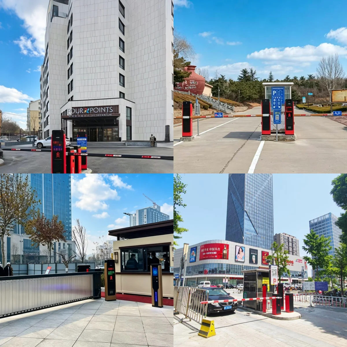 Smart LED Outdoor Parking Lot Gate - Weatherproof Barrier Boom & Vehicle Access Control System for Philippine Properties