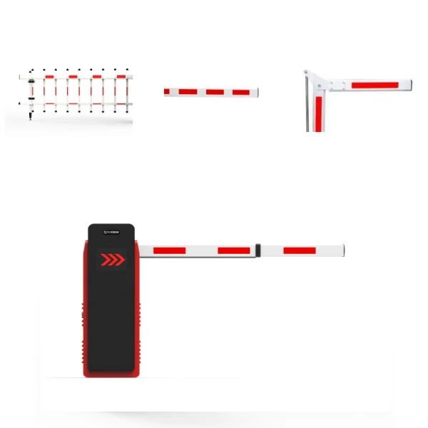 LPR Parking Barrier Gate with Remote Control for Public & Private Roads - Smart License Plate Recognition & Vehicle Access Control System