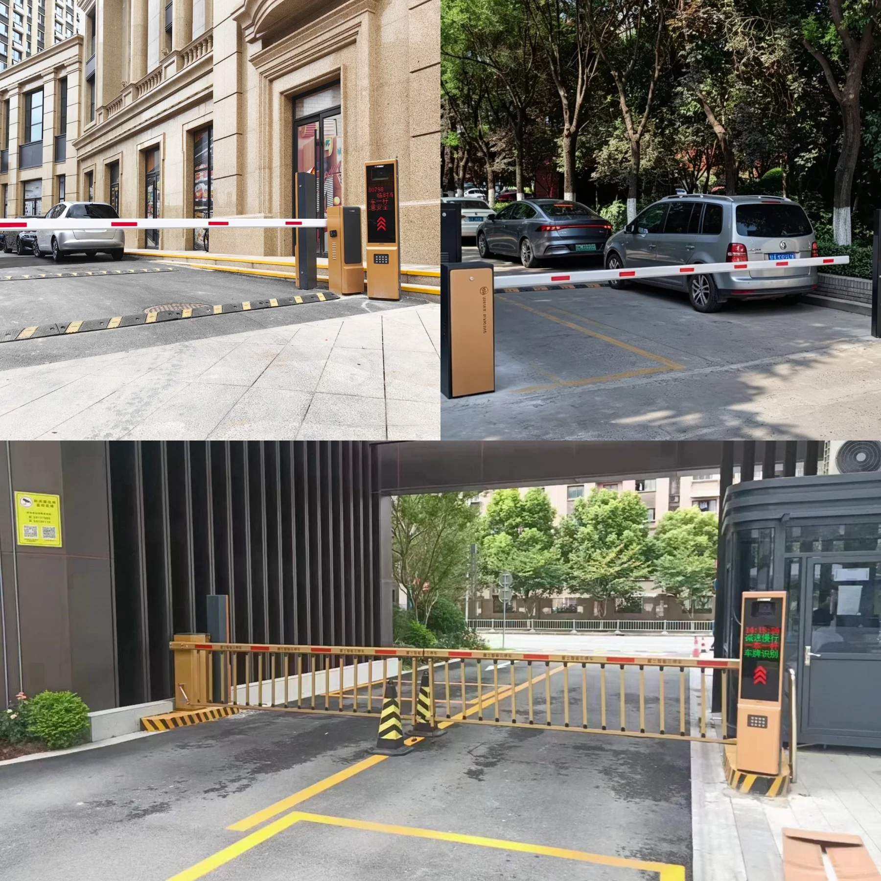 All-in-One ANPR Parking Management System with Traffic Barrier Gate - Smart License Plate Recognition & Vehicle Access Control