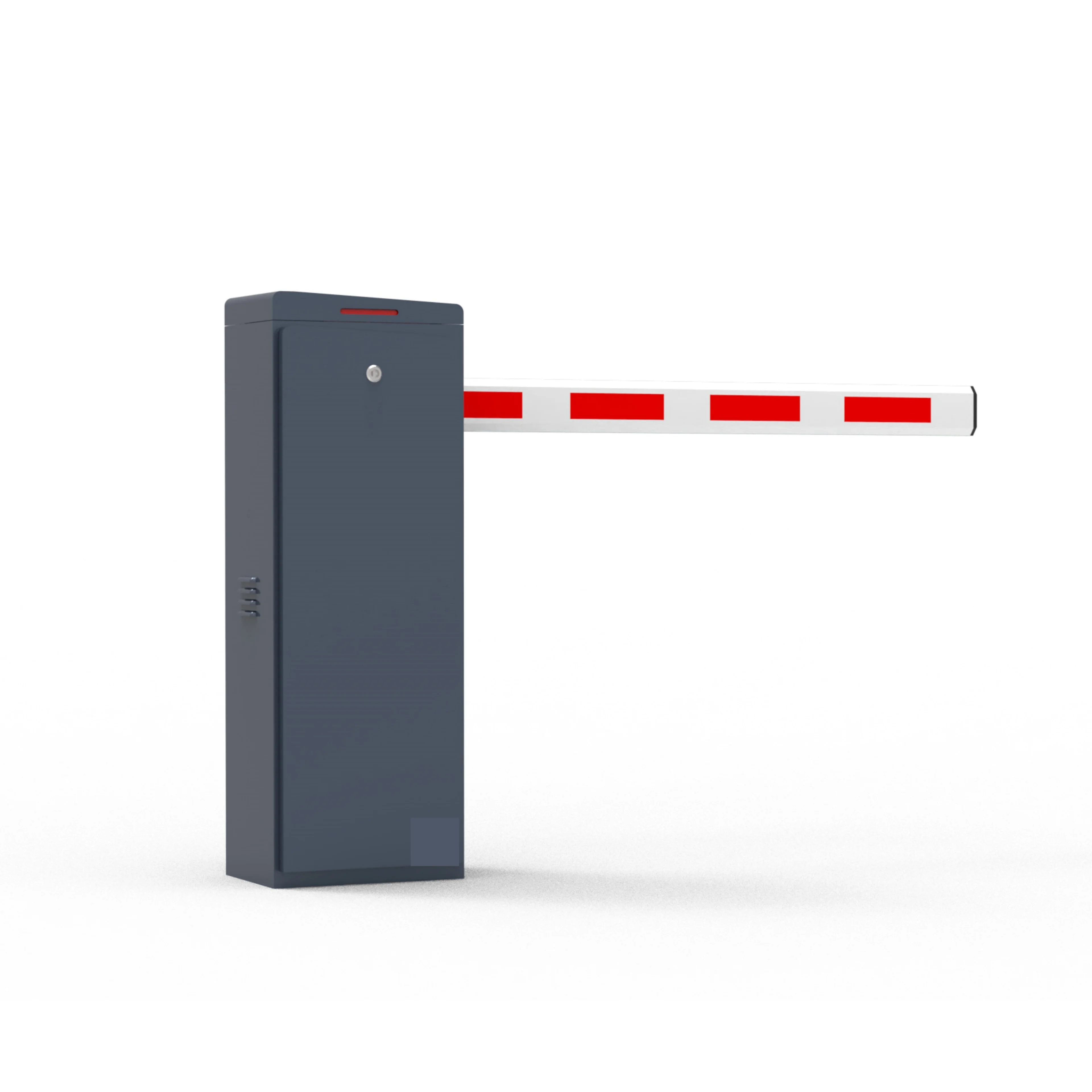 12-Meter Heavy-Duty Steel Boom Barrier Gate for Wide Parking Access - Long-Span Vehicle Control & Traffic Gate System